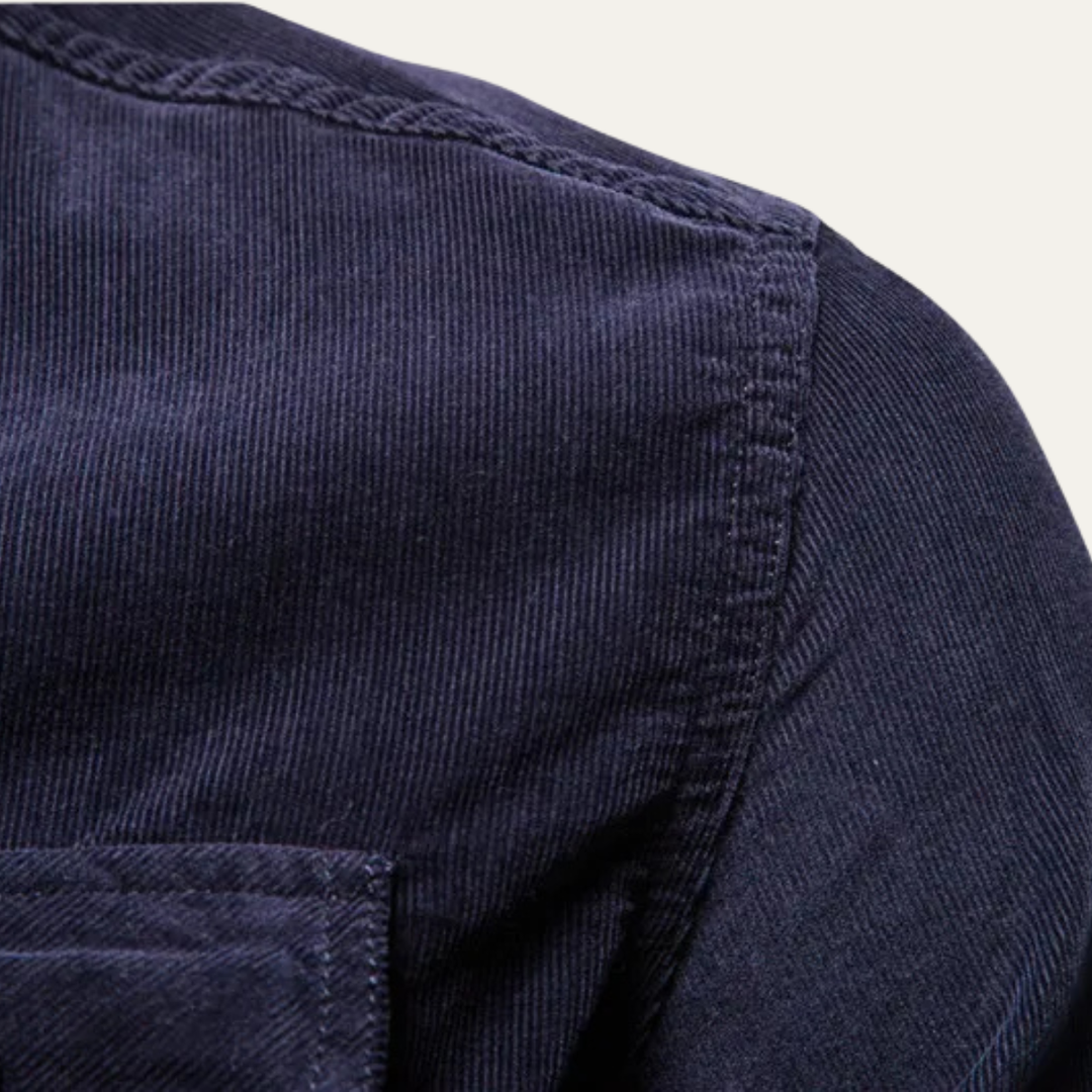 Freja Andersen | Herre slim fit trendy fløjl skjorte