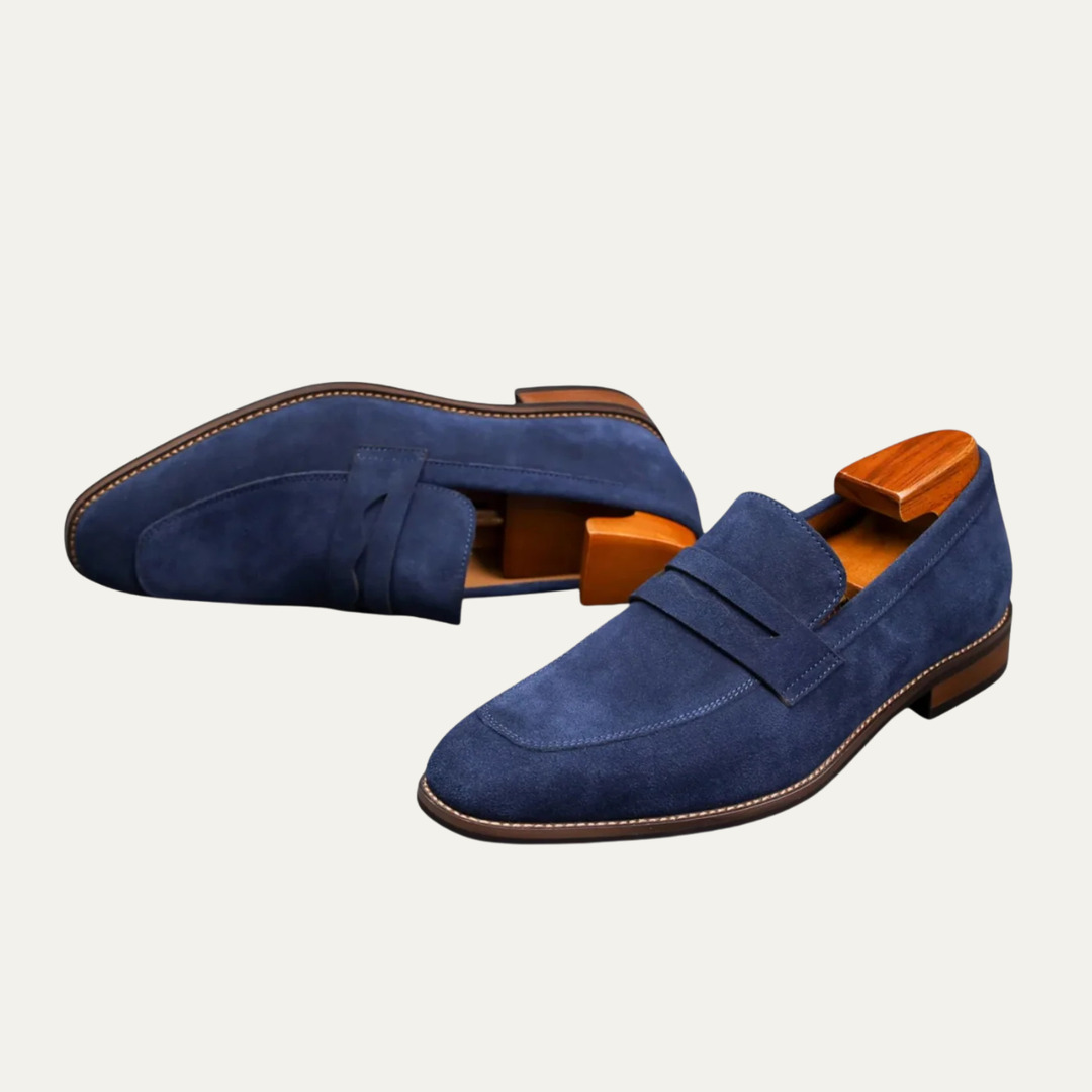 Limone | Herre Classes ruskind Penny komfort loafers