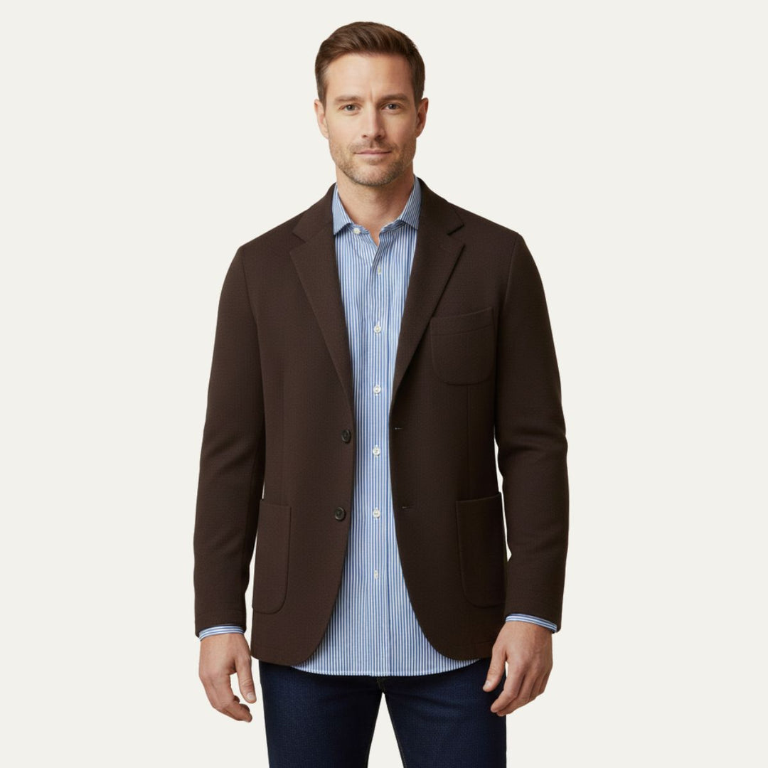 Oxford hør sommer blazer - bryllupsgæst mænd - formelle anledninger