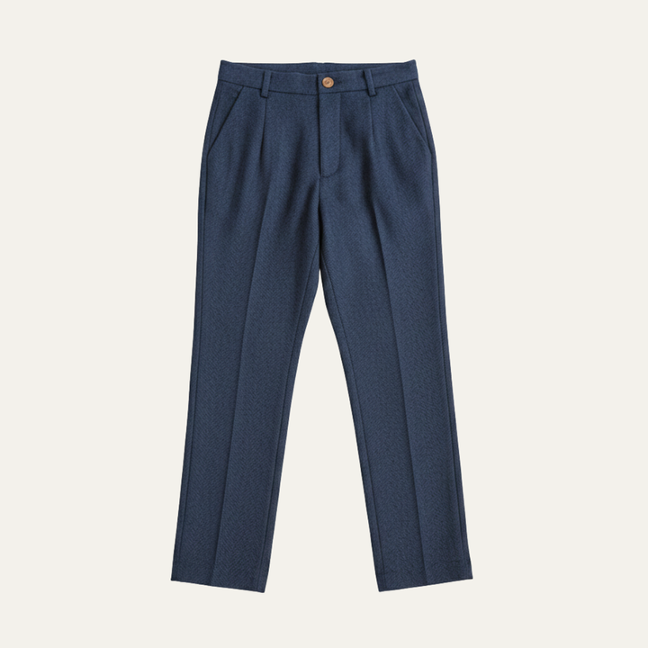 Hawkington | Herre vintage uld sildeben Straight Leg bukser