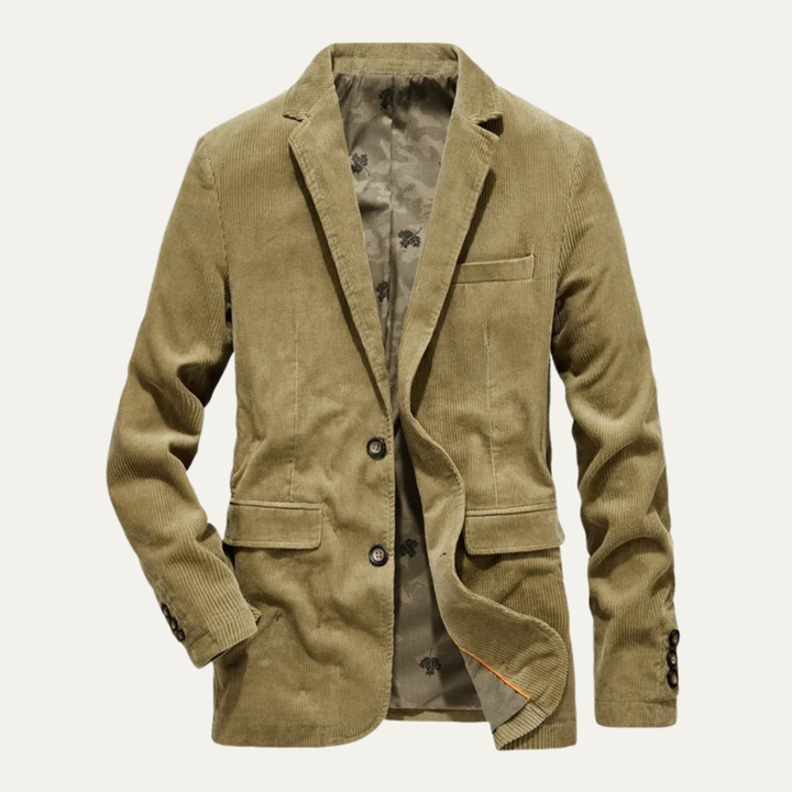 Freja Andersen | Herre vintage business fløjl blazer