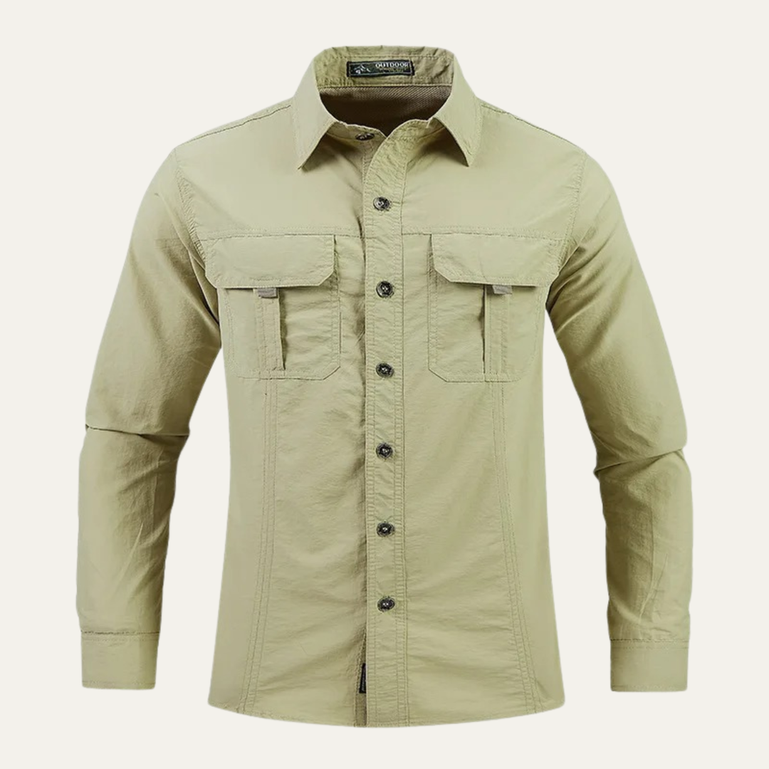 Montbrook | Herre Tactical Multi Pocket udendørs Cargo skjorte