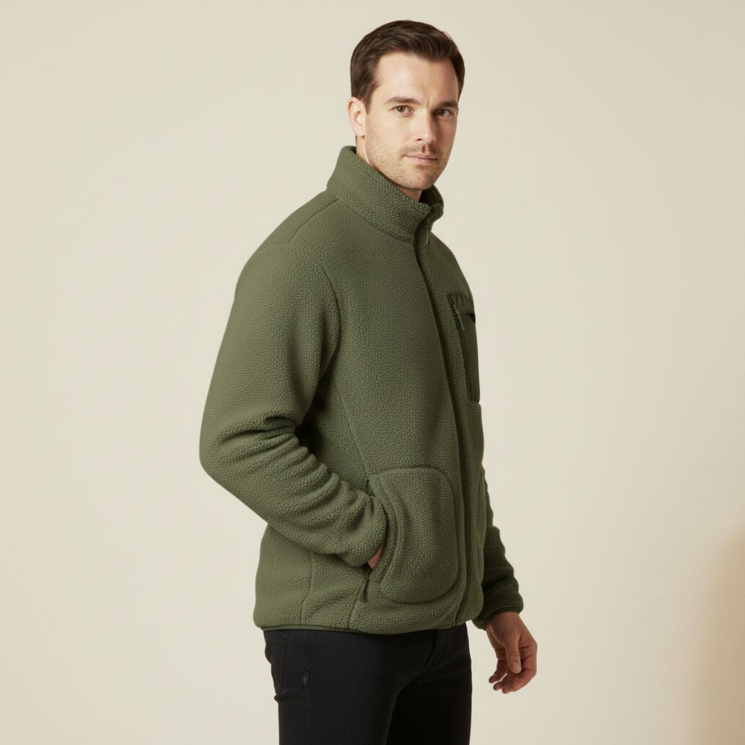 Freja Andersen | Herre udendørs varm Zip Up Fleece jakke