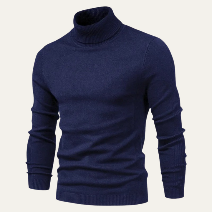 Freja Andersen | Herre slim fit rullekrave trøje