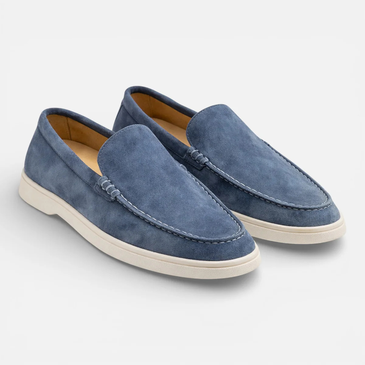 Albright | Herre Slip On ruskind loafers