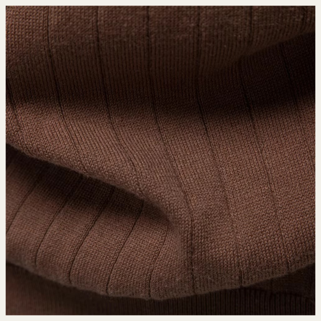 Freja Andersen | Herre strik poloshirt