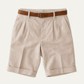 Henwick hør shorts | skræddersyet sommer shorts til mænd