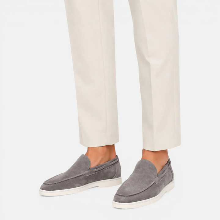 Freja Andersen | Herre ruskind afslappet loafers