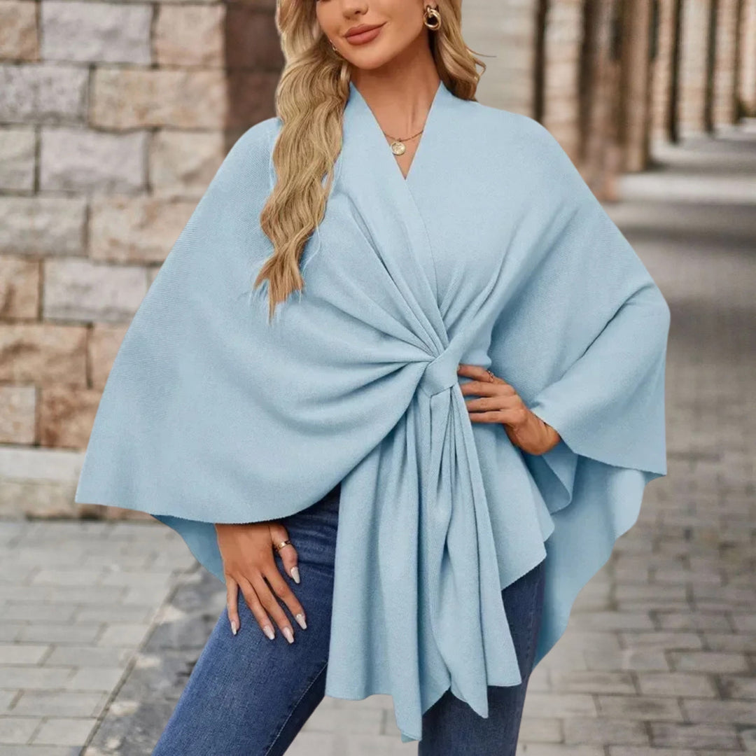Silei | Elegant ponchotrøje — 2
