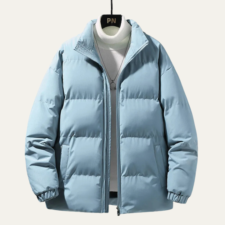 Freja Andersen | Herre vinter pufferjakke - varm tyk Padded frakke