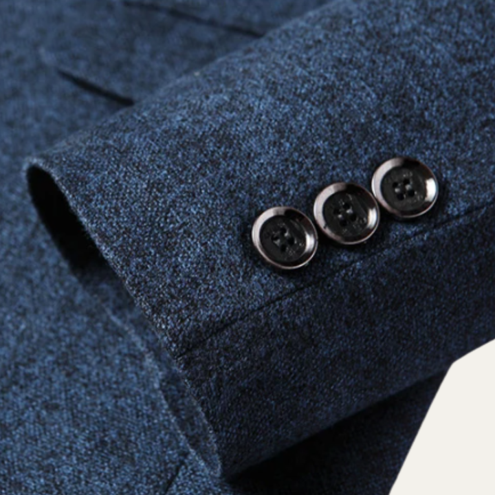 Freja Andersen | Herre slim fit nedfaldskrave jakkesæt business blazer