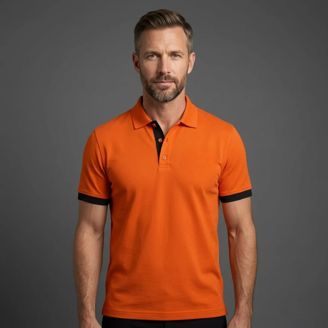Freja Andersen | Herre Elegant poloshirt
