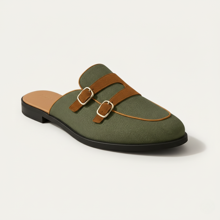 Henley Mule - herre Slip On loafers in Canvas