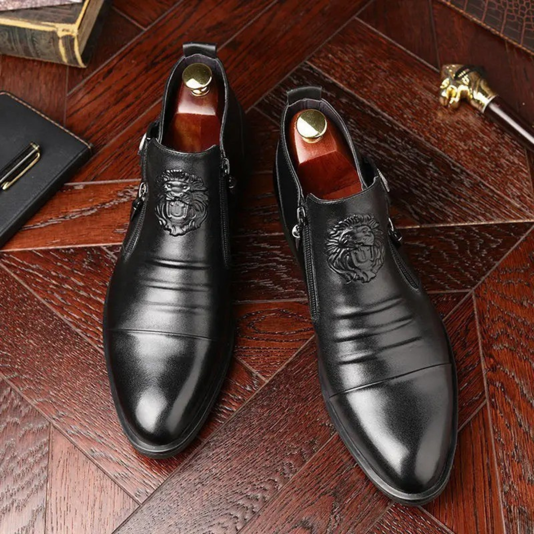Barbaresco | Herre Pointed Toe læder Ankle støvler