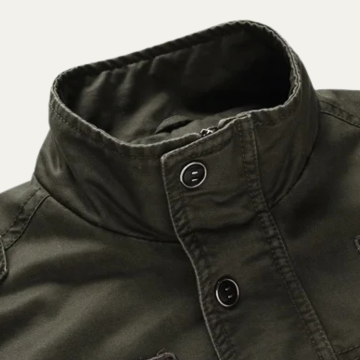 Freja Andersen | Herre afslappet Multi Pocket Windproof Hunting jakke