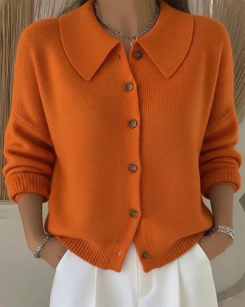 Vespera™ | Cardigan med knapkrave — 5