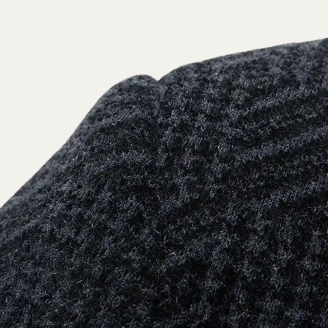 Freja Andersen | Herre varm fleeceforet tekstureret vinter blazer