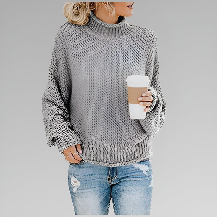 Anna | Cashmere klassisk hyggelig striktrøje — 5