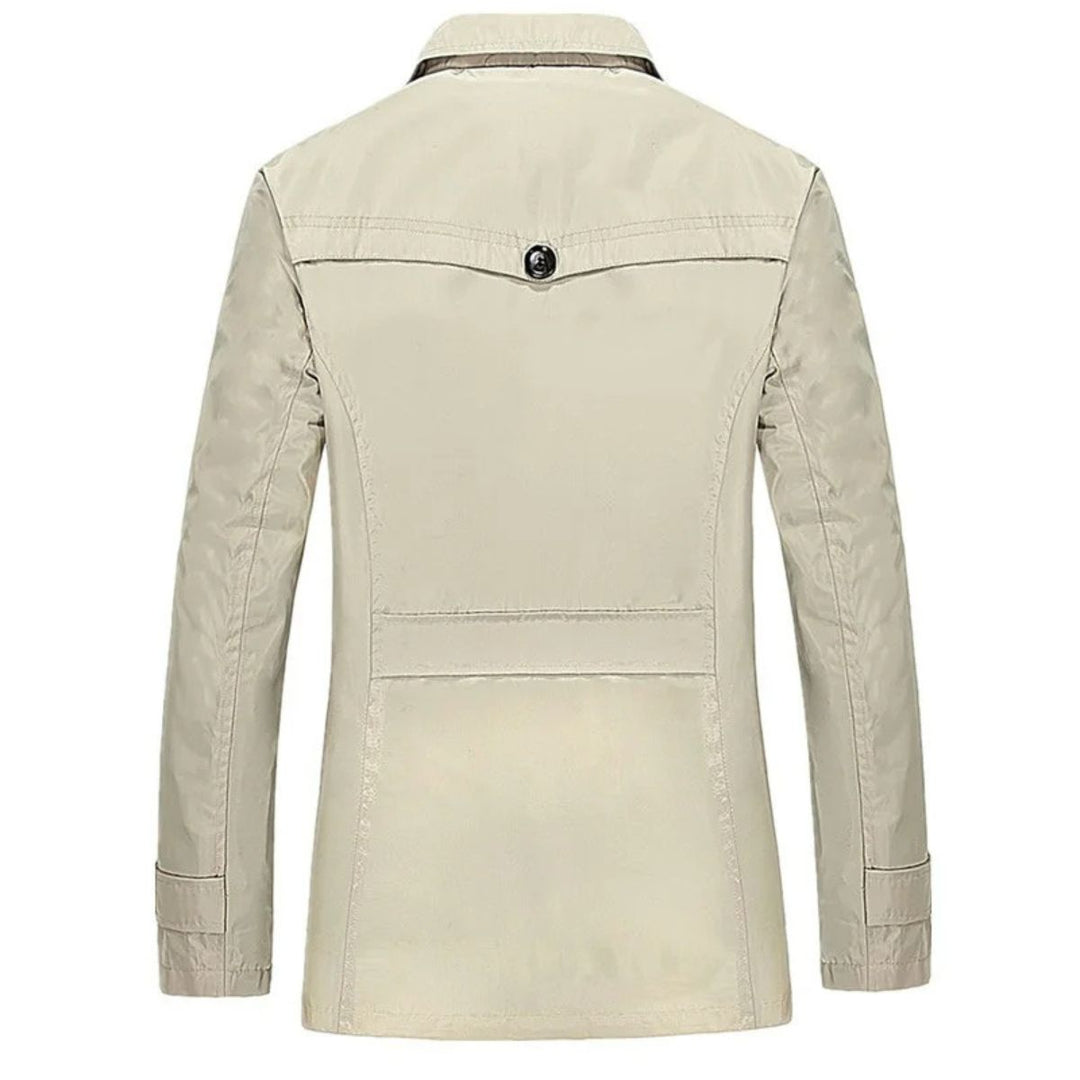 MauroIcardi elegant og stilfuld trenchcoat til mænd