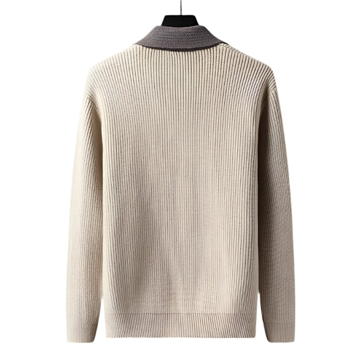 Inverness Elegant cardigan med lommer til mænd