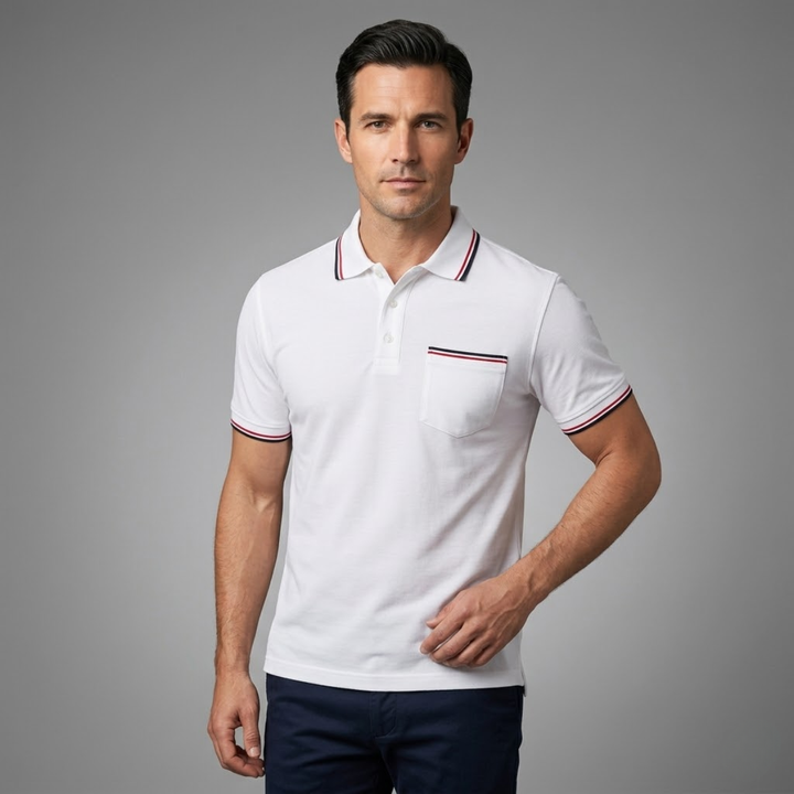 Freja Andersen | Herre stilren golfpoloshirt