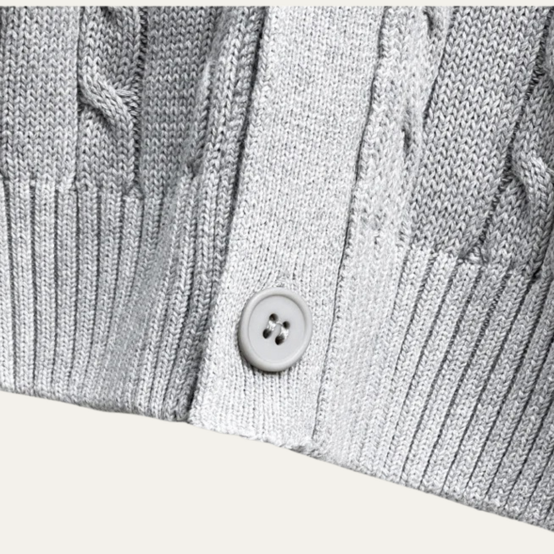 Heathmoor | Herre Stylish V-hals strik vinter cardigan