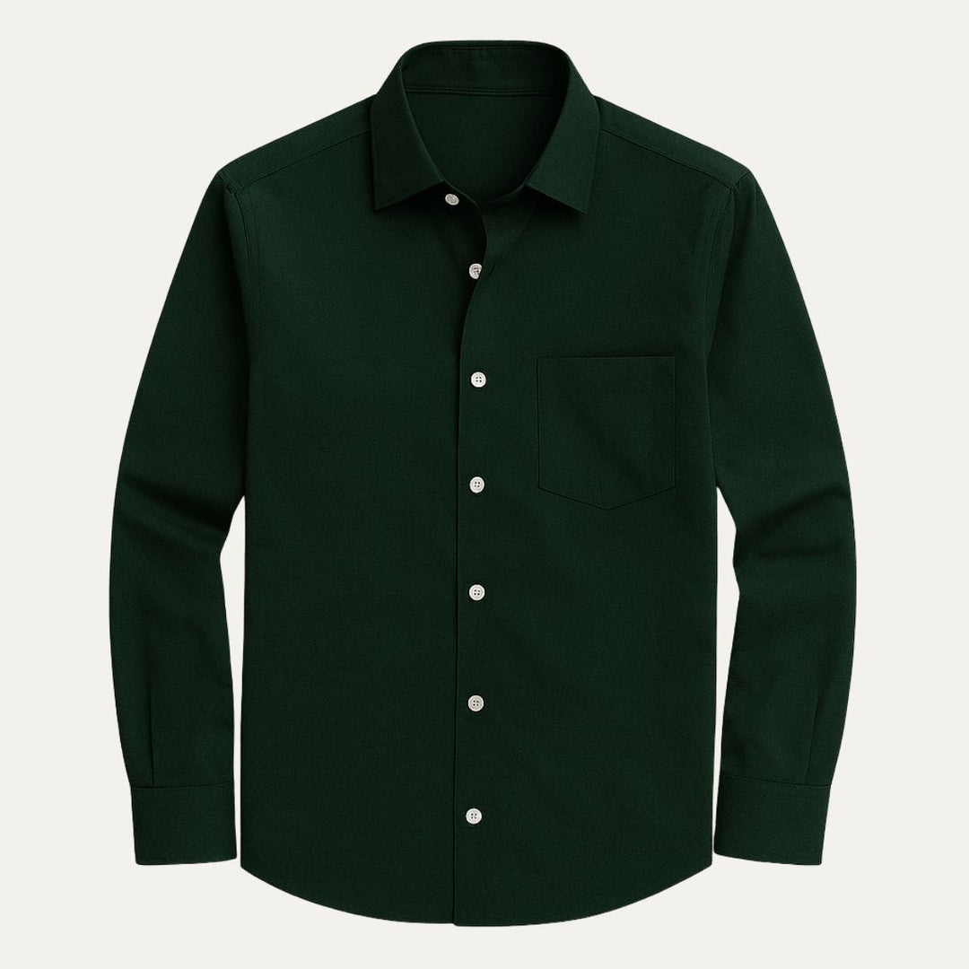 Kensington Satin bomuld herre Formal skjorte