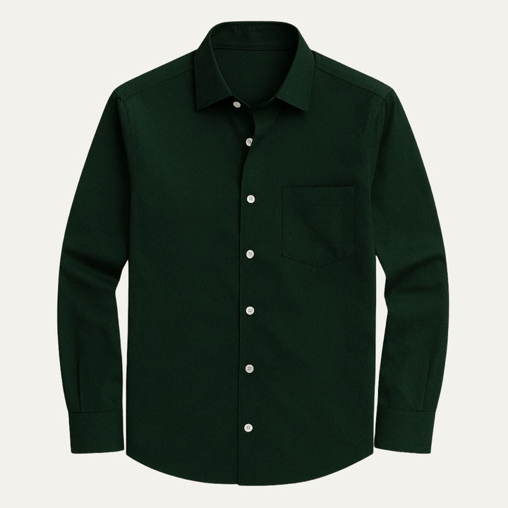 Kensington Satin bomuld herre Formal skjorte