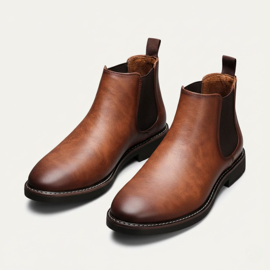 Highlands | Herre Durable læder Chelsea-støvler