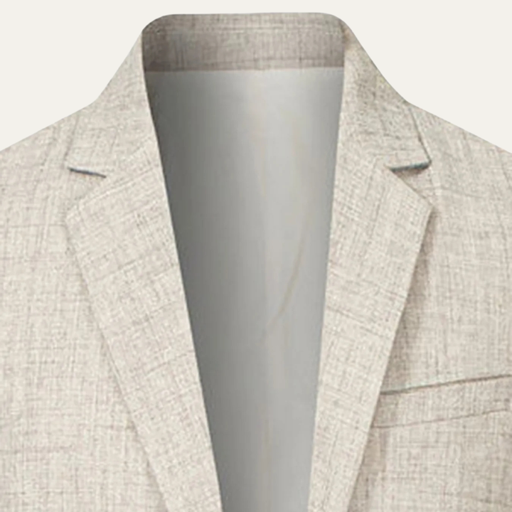 Freja Andersen | Herre stilren afslappet slim fit bomuld blazer