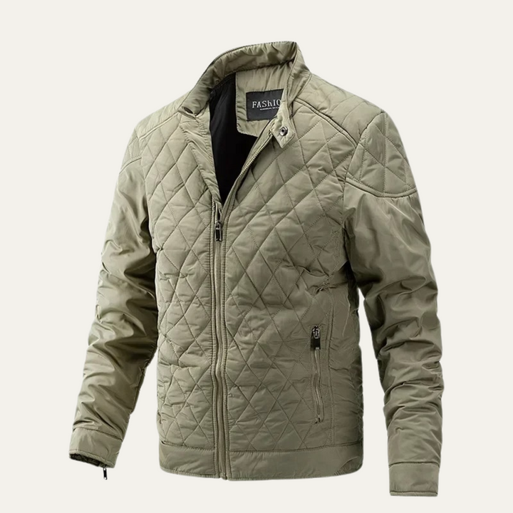 Freja Andersen | Herre vinter let Padded quiltet jakke