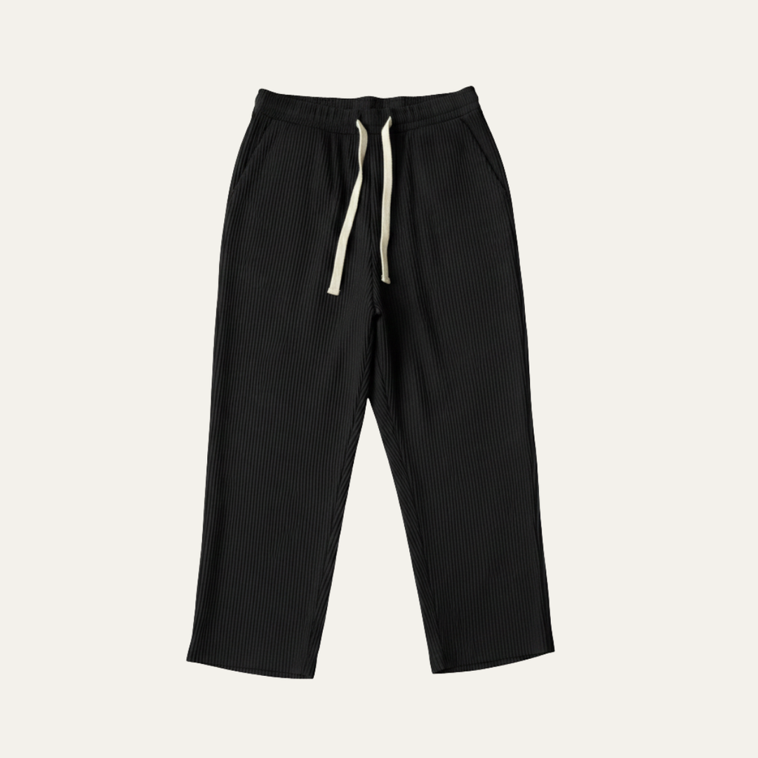 Freja Andersen | Herre afslappet Ribbed slim fit let bukser