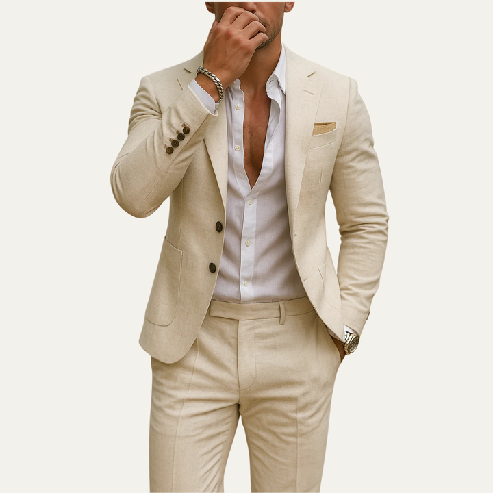Freja Andersen | Herre slim fit sæt - Two Piece business Wedding jakkesæt