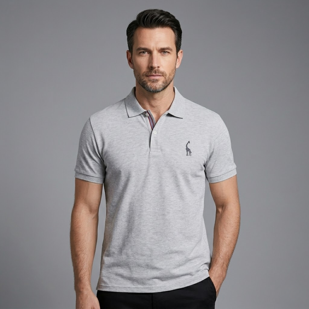 Freja Andersen | Herre bomuld stilren poloshirt