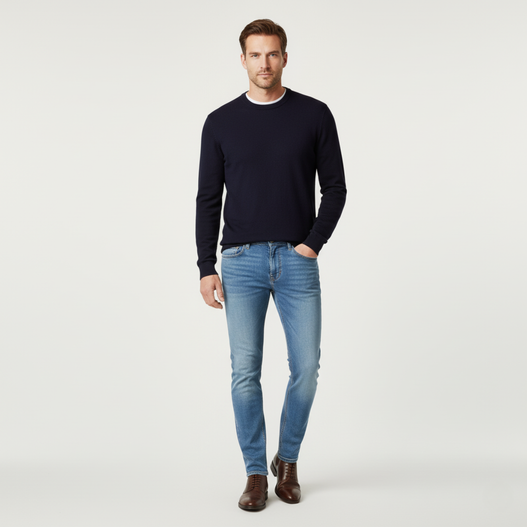 Santiago stretch slim fit skinny jeans til mænd