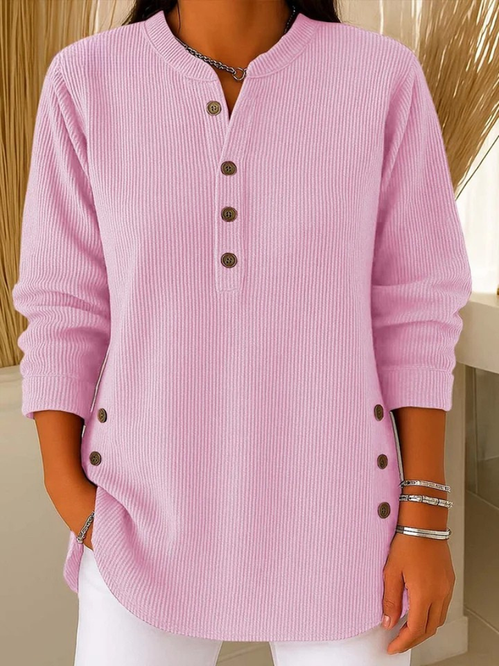 Neva™ | Henley tunika med knap — 2