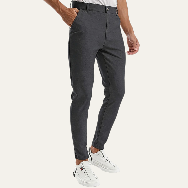 Freja Andersen | Herre slim fit afslappet business pæne bukser