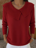 Cassidy | Varm sweater med blød krave