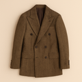 Freja Andersen | Herre sildeben tweed jakkesæt | dobbeltknappet blazer og bukser sæt