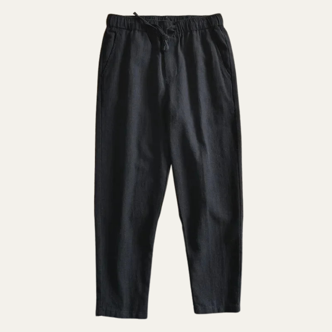 Freja Andersen | Herre Elastic Waist hør afslappet joggerbukser bukser