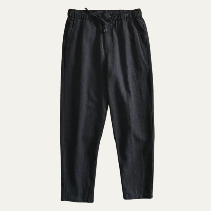 Freja Andersen | Herre Elastic Waist hør afslappet joggerbukser bukser