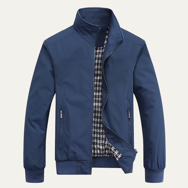 Freja Andersen | Herre afslappet let bomber Zip Up jakke