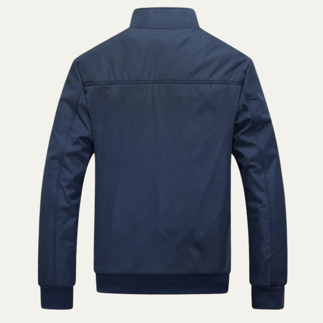 Freja Andersen | Herre afslappet let bomber Zip Up jakke