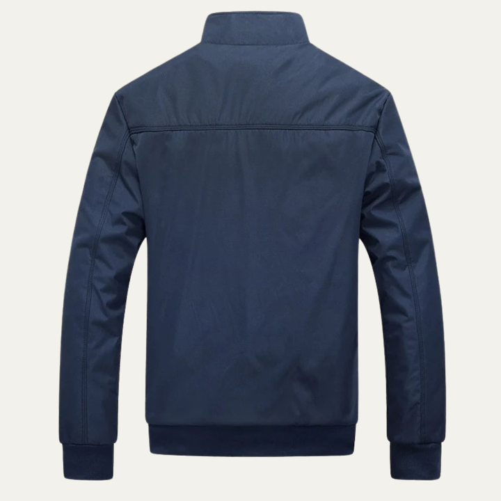 Freja Andersen | Herre afslappet let bomber Zip Up jakke