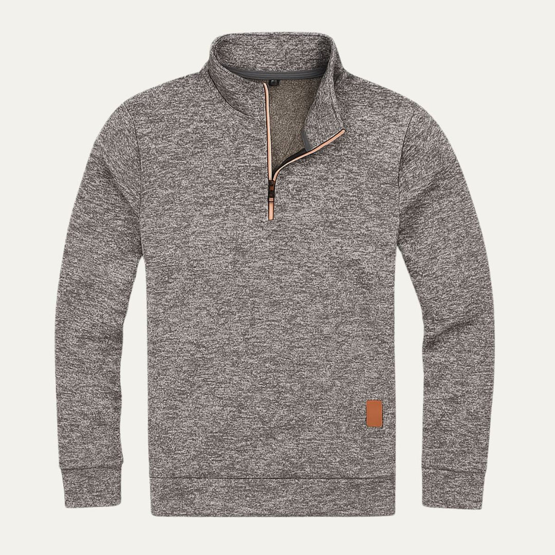 Highland halv lynlås trøje - fleecetrøje-sweatshirt til mænd