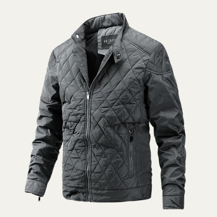 Freja Andersen | Herre varm Padded Zip Up quiltet jakke