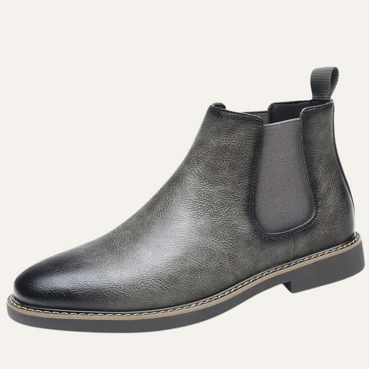 Vernaccia | Herre Retro Style Pointed Toe Ankle læder sko