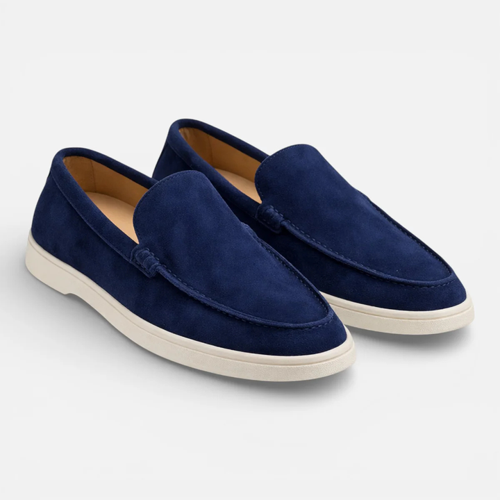 Albright | Herre Slip On ruskind loafers