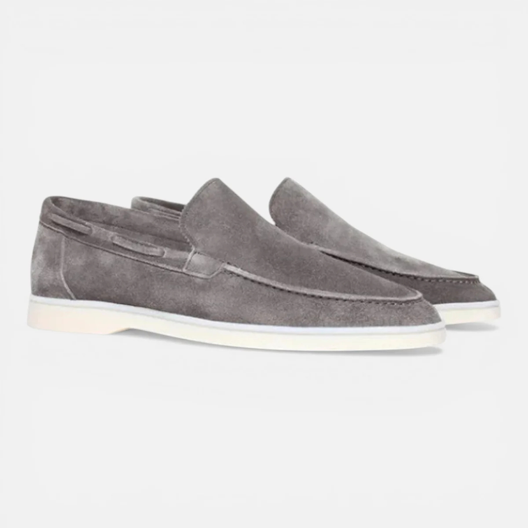 Freja Andersen | Herre ruskind afslappet loafers