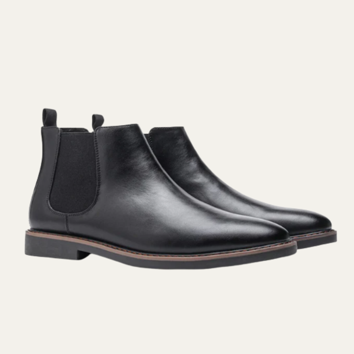 Fairmont | Herre Sleek Slip On Ankle læder pæne støvler